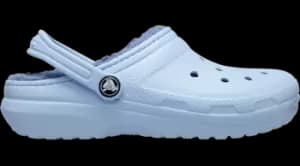 Crocs Classic Lined Clogs Kids Blue Calcite C12