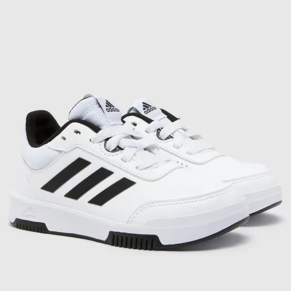 adidas white & Black tensaur sport 2.0 Junior trainers White & Black UK 13 (EU 31½)