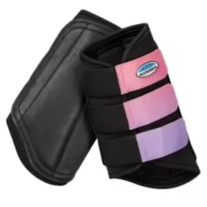 Weatherbeeta Single Lock Ombre Brushing Boots - Multi