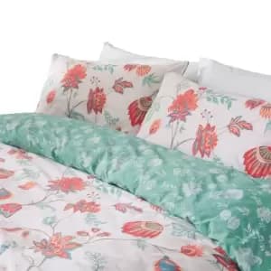 Furn Amreli Duvet Cover Set (Double) (Coral)