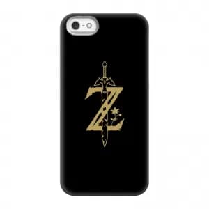 Nintendo The Legend Of Zelda Master Sword Phone Case - iPhone 5/5s - Snap Case - Gloss