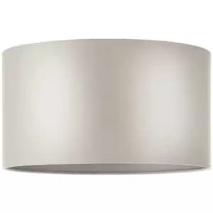 Merano Folgarida Shade Mink Satin Fabric & Matt Antique Brass Plate