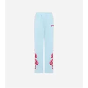 Nicce Caddel Straight Jogging Pants - Blue