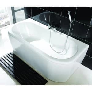 Wickes Blend Bath End Panels - White 550mm