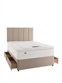 Silentnight Mirapocket Jasmine 2000 Geltex Divan With Storage Options