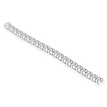 Original Acco GBC A4 12mm 21 Loop Wires US Pitch Silver Pack of 100