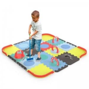Darpeje Customisable Mini Croquet Floor Mat Puzzle