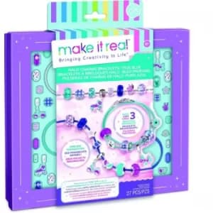 Make It Real Halo Charms Bracelets True Blue Activity Set