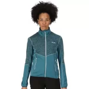 Regatta Womens Lindalla IV Full Zip Marl Knit Fleece Jacket 10 - Bust 34' (86cm)