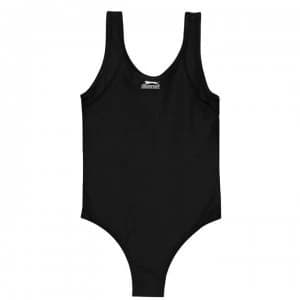 Slazenger Basic Swimsuit Junior Girls - Black