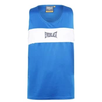 Everlast Muscle Vest - Blue/White