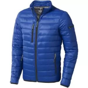 Elevate Mens Scotia Light Down Jacket (L) (Blue)