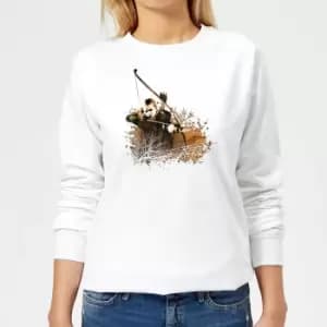 The Lord Of The Rings Legolas Womens Sweatshirt - White - M