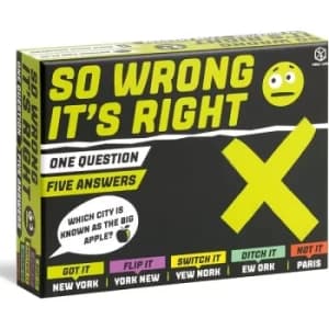 So Wrong It's Right Board Game
