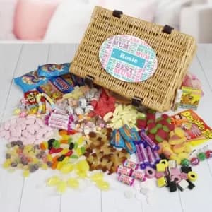 Personalised 'Best Mum' Retro Sweet Hamper