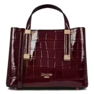 Dune London Dorrie Cross Strap Tote Bag - Red