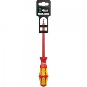 Wera 160 i SB VDE Kraftform Plus Slotted Screwdriver 5.5mm 125mm