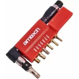 AmTech 9pc Tamperproof Torx Bit Set