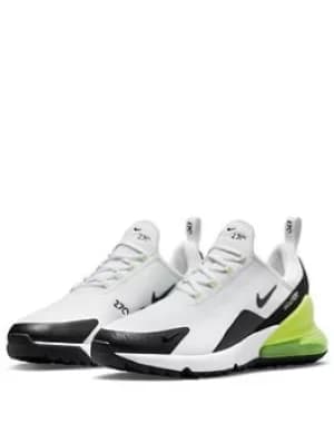 Nike Air Max 270 G, White/Black, Size 8, Men