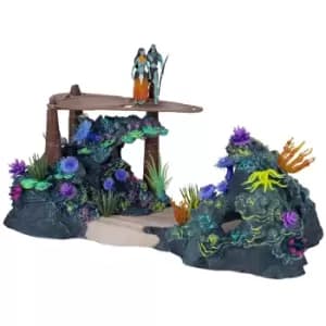McFarlane Disney Avatar: The Way of Water - Metkayina Reef with Tonowari and Ronal Playset