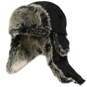 Firetrap Trapper Hat Mens - Black