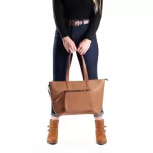 Hush Puppies Womens Sadie Leopard Leather HandBag One Size