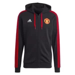 2023-2024 Man Utd DNA Full Zip Hoody (Black)