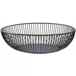 Fruit Bowl with Matte Black Frame - Premier Housewares
