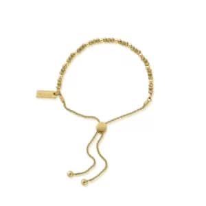 ChloBo GBMDPA Women's Gold Tone Dainty Mini Disc Pumpkin Adjustab