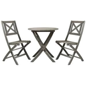 Charles Bentley Isla Hardwood Bistro Set