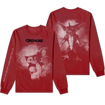 Warner Bros - Gremlins Graphic Unisex Large T-Shirt - Red
