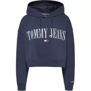 Tommy Jeans Archive Cropped Hoodie - Blue
