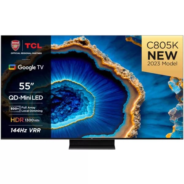TCL 55" 55C805K Smart 4K Ultra HD QD-Mini LED TV