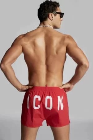 DSQUARED2 Men Swimming trunk Red Size 30 92% Polyamide 8% Elastane