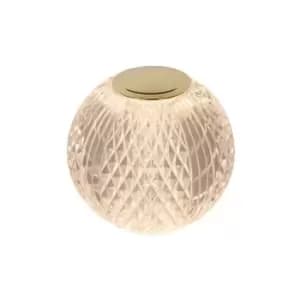 Lucide CINTRA - Table Lamp - Ø9cm - LED Dim. - 1x1,5W 3000K - 3 StepDim - Transparant