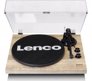 LENCO LBT-188 Belt Drive Bluetooth Turntable - Pine