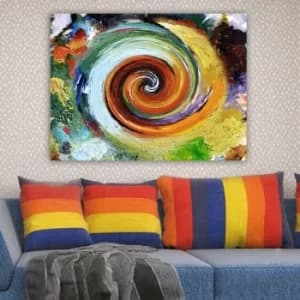 293906417_70100 Multicolor Decorative Canvas Painting