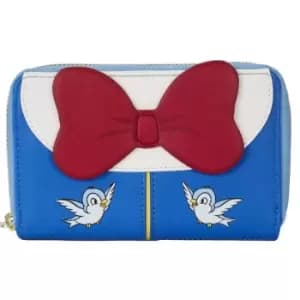 Loungefly Disney Snow White Cosplay Bow Zip Around Wallet