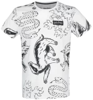 Harry Potter Animals T-Shirt white