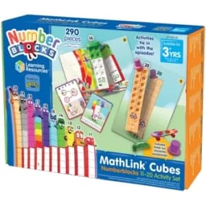 Mathlink Cubes Numberblocks 11-20 Activity Set