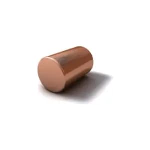 1" X 24" Copper Round Bar CW004A/C101 - 1 Pce