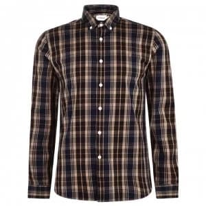 Farah Vintage Brewer Long Sleeve Check Shirt