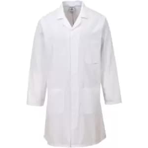 Portwest Standard Workwear Lab Coat (Medical Health) (5XL) (White) - White