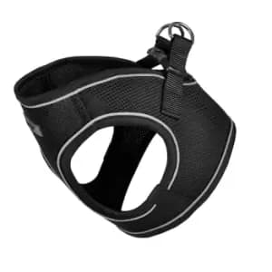 Bunty Voyage Harness Large Black and Clip-on Rope Lead X-large Black