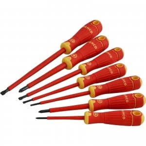 Bahco 7 Piece Insulated Screwdriver Set