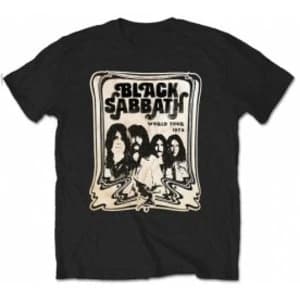 Black Sabbath World Tour 78 Cream T Shirt: XXL