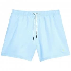 Jack Wills Blakeshall Mid-Length Plain Swim Short - Pale Blue