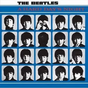 The Beatles Hard Days Night Steel Wall Sign