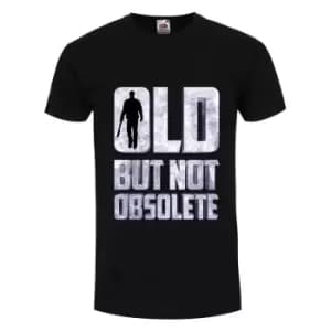 Grindstore Mens Old But Not Obsolete T-Shirt (L) (Black)