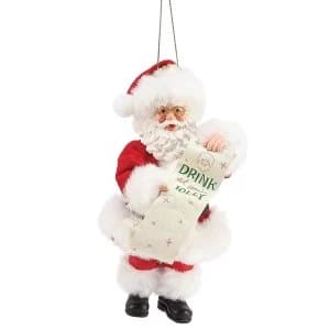 Till You're Jolly Santa Hanging Ornament